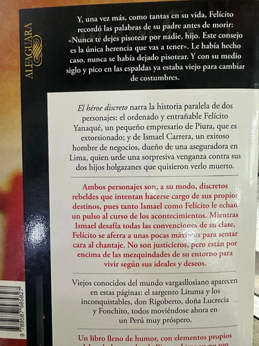 El Héroe Discreto - Mario Varga Llosa